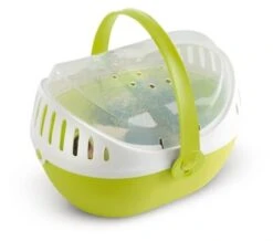 Savic Cage De Transport Elmo Rongeurs 31X25X21 Cm Vert Lime -Magasin De Fournitures Pour Animaux De Compagnie 11373 5411388327217 3 3