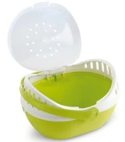 Savic Cage De Transport Elmo Rongeurs 31X25X21 Cm Vert Lime