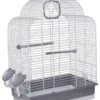 Voltrega Cage Oiseaux 648 Blanche -Magasin De Fournitures Pour Animaux De Compagnie 11629 001648b 1