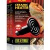 Exo Terra Lampe Céramique Chauffante -Magasin De Fournitures Pour Animaux De Compagnie 120641 120641 lampara ceramica calefactora exoterra 2 g 1