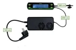 Trixie Thermostat, Digital, Deux Circuits