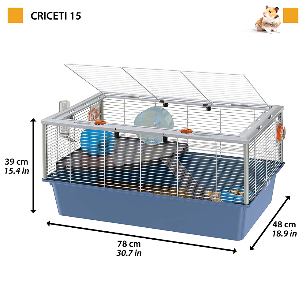 Ferplast Cage Criceti 15 Hamsters 4 Ferplast Cage Criceti 15 Hamsters – Image 2