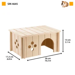 Ferplast Niche En Bois Pour Rongeurs Sans 4645 -Magasin De Fournitures Pour Animaux De Compagnie 2 0190015800 1800x1800 63ac490940b3a