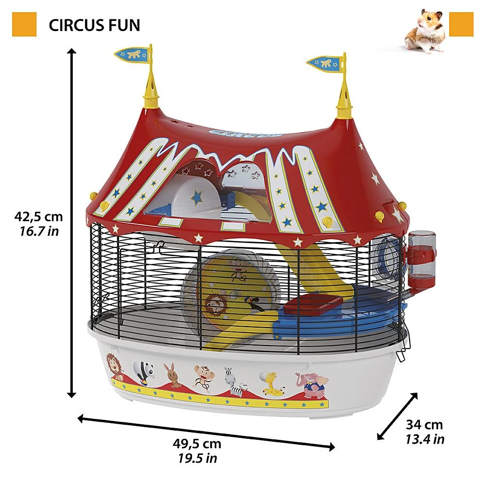 Ferplast Cage De Cirque Pour Hamster 4 Ferplast Cage De Cirque Pour Hamster – Image 2