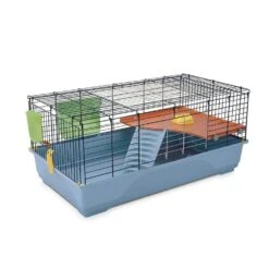 Imac Ronny 100 Cages De Rongeurs Bleus