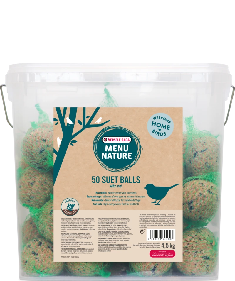 VERSELE-LAGA Versele Laga Boules De Graisse 90 Gr In A Net ( 44+6 ) - Bucket 3 VERSELE-LAGA Versele Laga Boules De Graisse 90 Gr In A Net ( 44+6 ) - Bucket