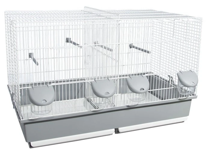 Voltrega Cage Élevage 350 Blanche 3 Voltrega Cage Élevage 350 Blanche