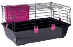 Voltrega Cage Cochon DInde 523 Noire -Magasin De Fournitures Pour Animaux De Compagnie 63179 001523n 3 3