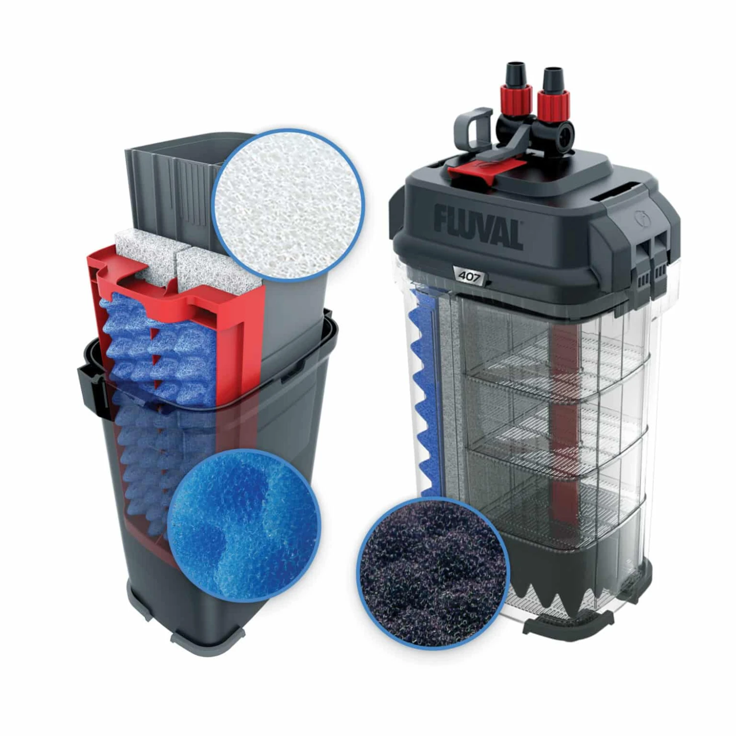 Fluval 407 Bio-Foam Pack 6 Mois 4 Fluval 407 Bio-Foam Pack 6 Mois – Image 2