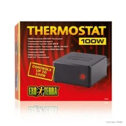 Exo Terra Thermostat 100W -Magasin De Fournitures Pour Animaux De Compagnie ExoTerra PT2456 ElectronicThermostat 100W 1F Int 645cd3cbf0272