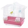 Imac Cage Oiseaux Blanc-rosa 1 Imac Cage Oiseaux Blanc-rosa -Magasin De Fournitures Pour Animaux De Compagnie Jaula Pajaros Ava Blanco Rosa 63cfbc59f1b60
