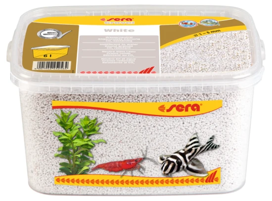 Sera Sable Gravier Blanc 1-3 Mm 3 Sera Sable Gravier Blanc 1-3 Mm