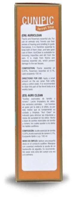 Cunipic Auriclean Pour Furets -Magasin De Fournitures Pour Animaux De Compagnie auriclean para hurones 2