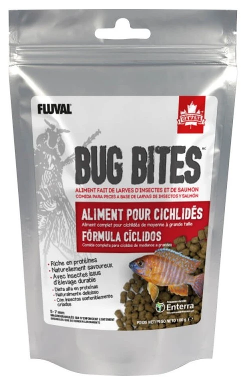 Fluval Bug Bites Cichlid Pellets 3 Fluval Bug Bites Cichlid Pellets