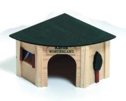 Karlie Flamingo Maison D'Angle - WONDERLAND - 44x31x19cm - Pour Rongeurs