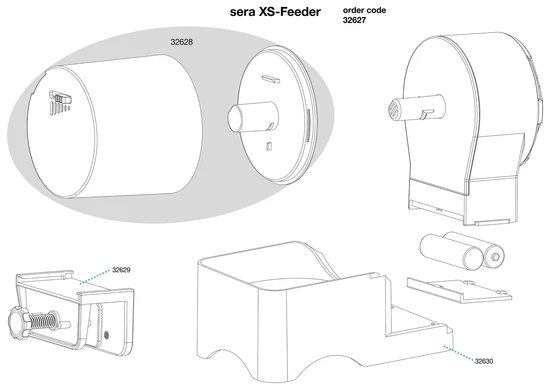 Sera Xs-Feeder Comedero Automatico 4 Sera Xs-Feeder Comedero Automatico – Image 2