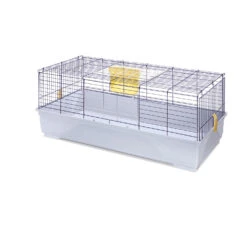 Imac Cage De Rongeurs Gris Et Bleu Clair Et Clair