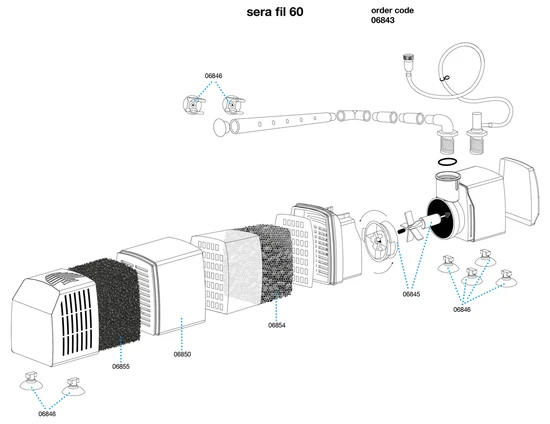 Sera Fil 60 Intérieur Pour Aquarium 4 Sera Fil 60 Intérieur Pour Aquarium – Image 2
