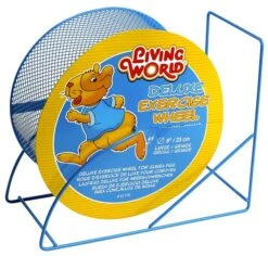 Living World L.W Roue Exercices Métal 12,5 Cm -Magasin De Fournitures Pour Animaux De Compagnie l w rueda de ejercicios metal 22 5 cm 46 1 3