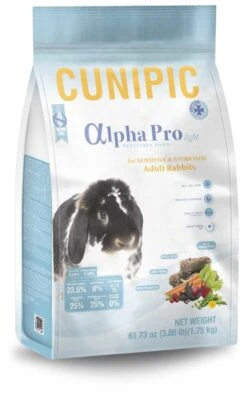 Cunipic Alpha Pro Light & Sterilized Lapins Adultes