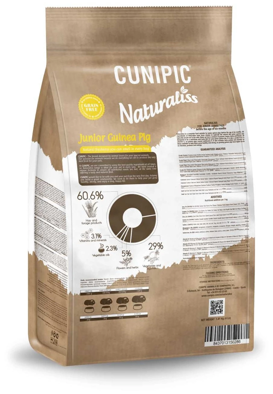 Cunipic Naturaliss Cobaya Baby 4 Cunipic Naturaliss Cobaya Baby – Image 2