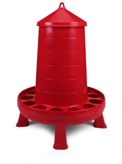 Gaun Trémie En Plastique à Pattes Pour Oiseaux