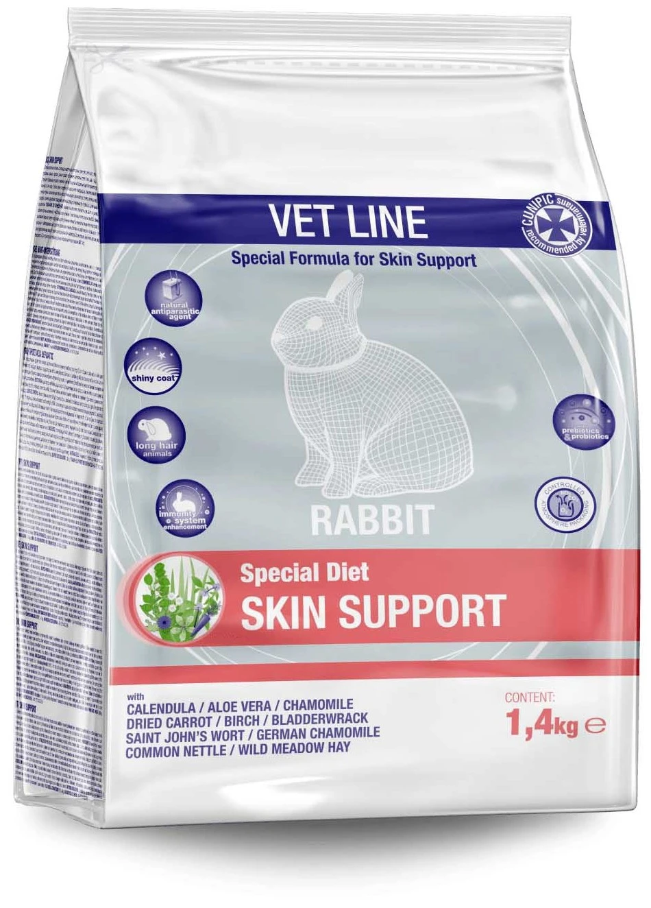 Cunipic Vet Line Lapins Skin Support 3 Cunipic Vet Line Lapins Skin Support